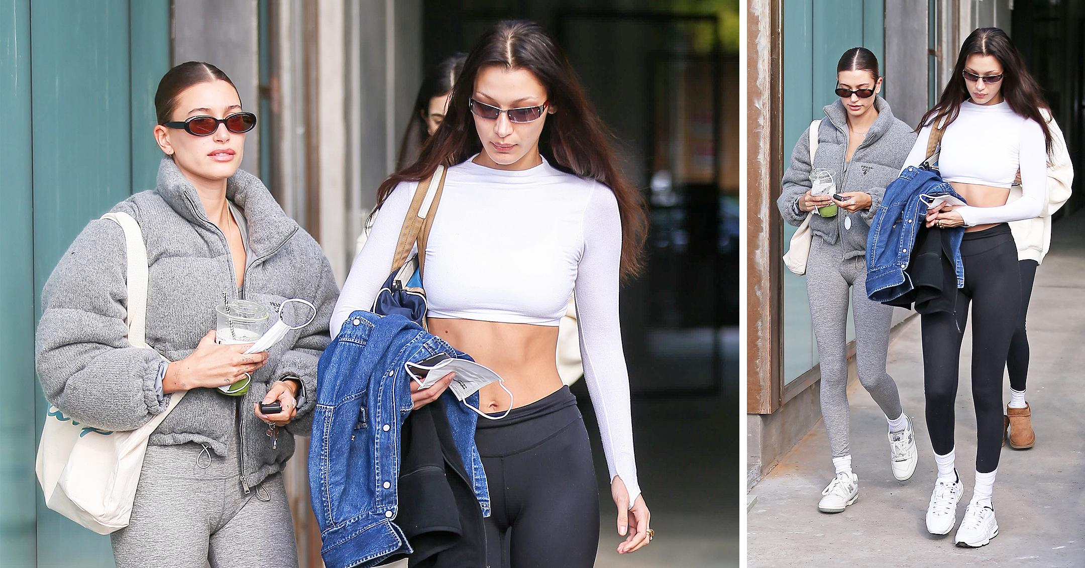 Leggings: gigi hadid gigi hadid gigi hadid style celebrity style celebrity  model streetstyle gym