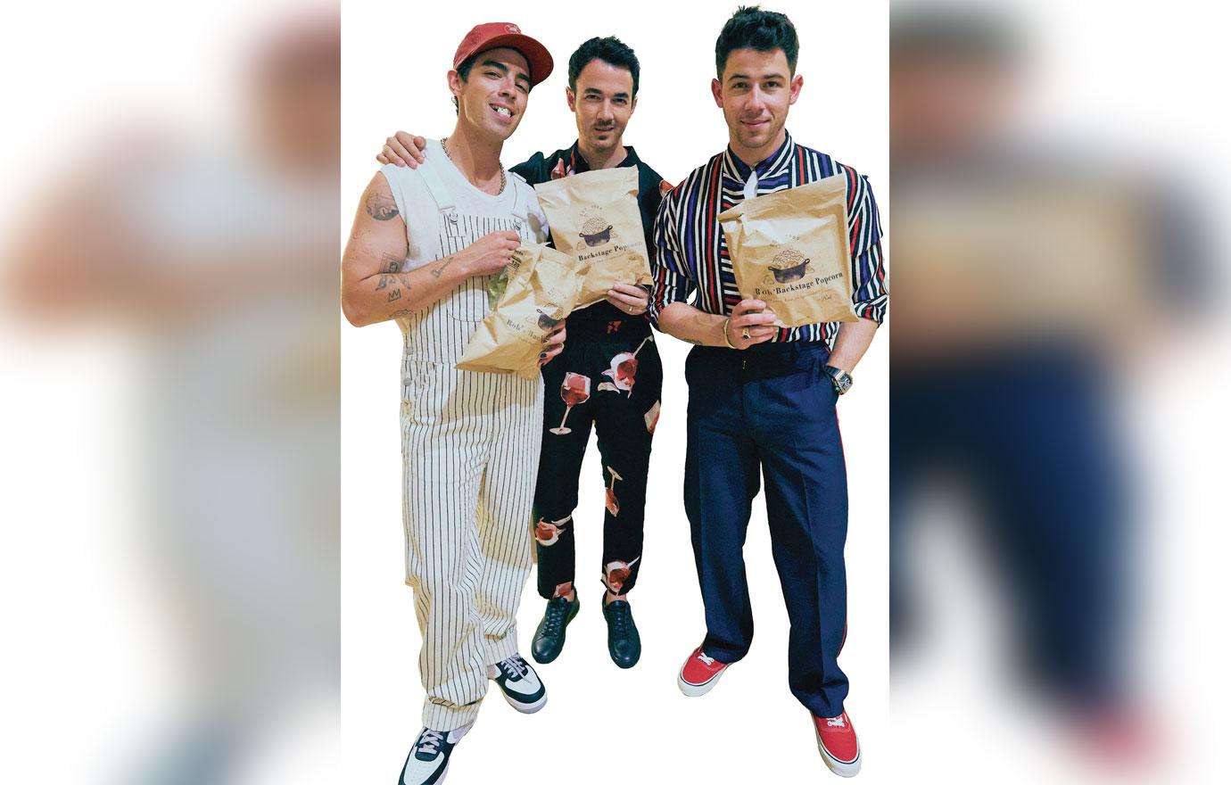 jonas brothers launch new spiced popcorn