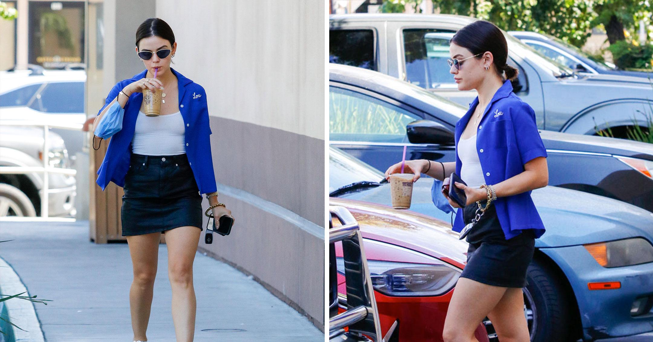 lucy hale out and about pp