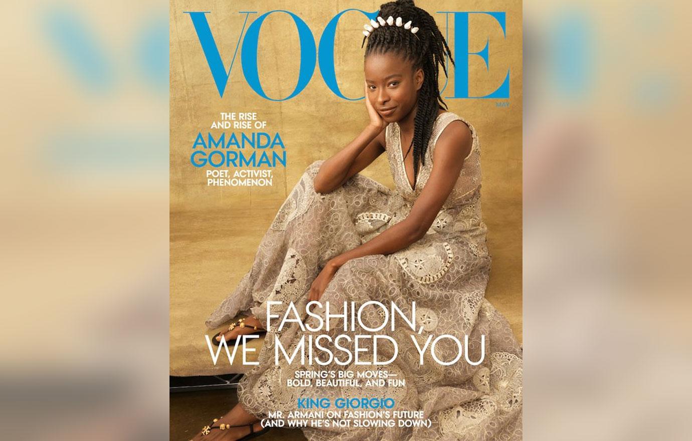 amanda gorman first poet cover vogue magazine mh