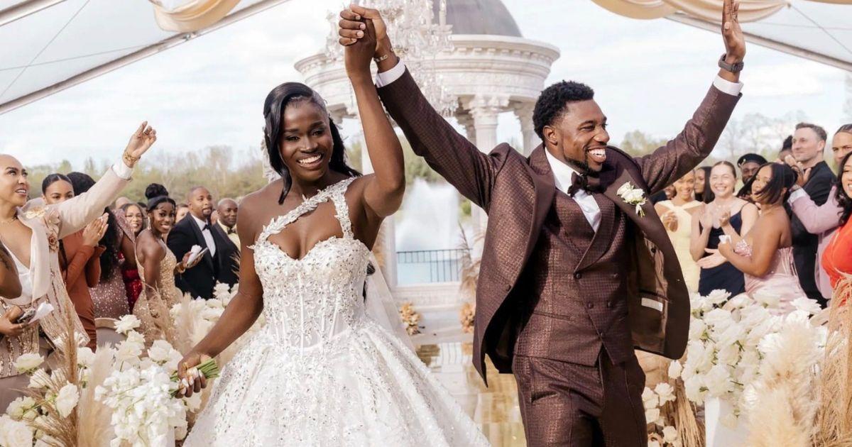 Junelle Bromfield and Noah Lyles