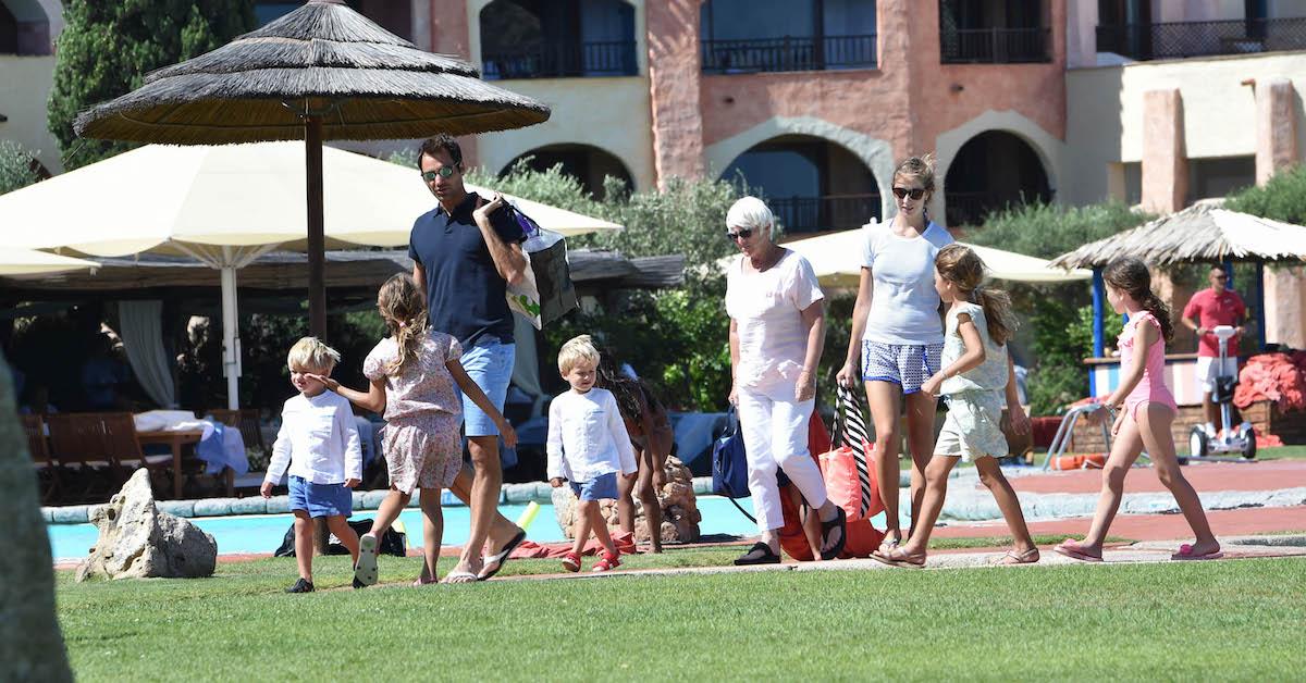 roger federer kids