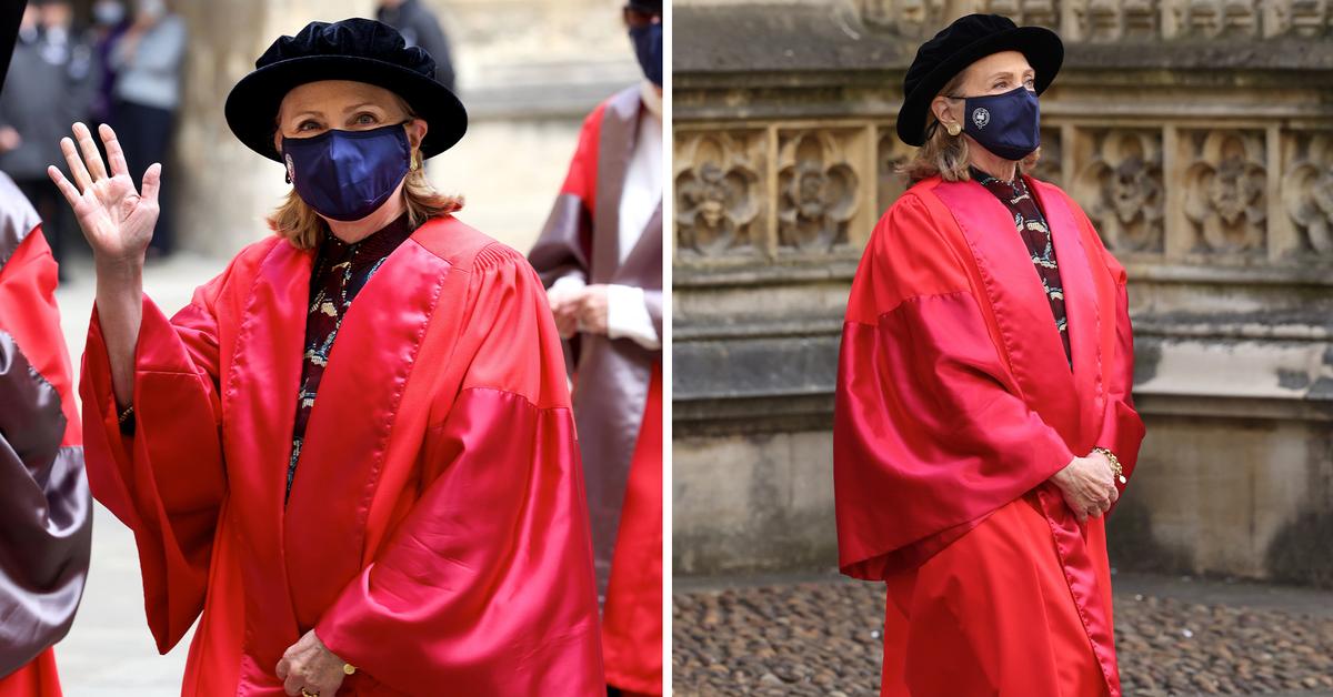 Hillary Clinton Receives Honorary Degree From University Of Oxford Photos