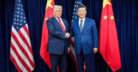 Donald Trump and Xi Jinping