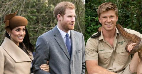 Prince Harry and Meghan tried to meet Robert Irwin