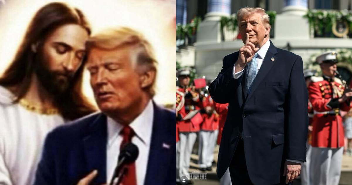 The post that Donald Trump shared in Truth Social; Donald Trump