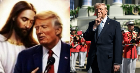 The post that Donald Trump shared in Truth Social; Donald Trump