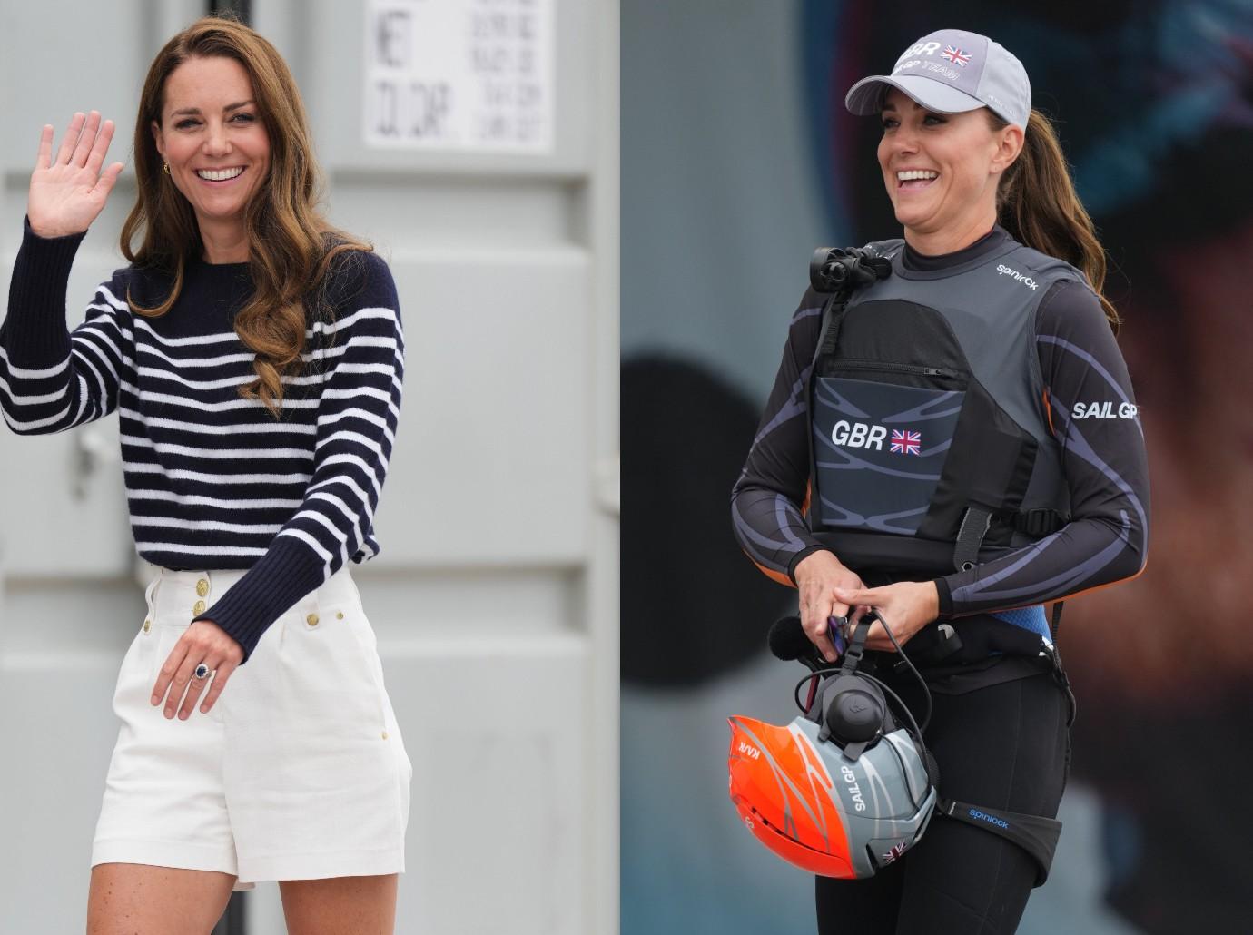 Kate Middleton Puts a Royal Twist On Nautical Style