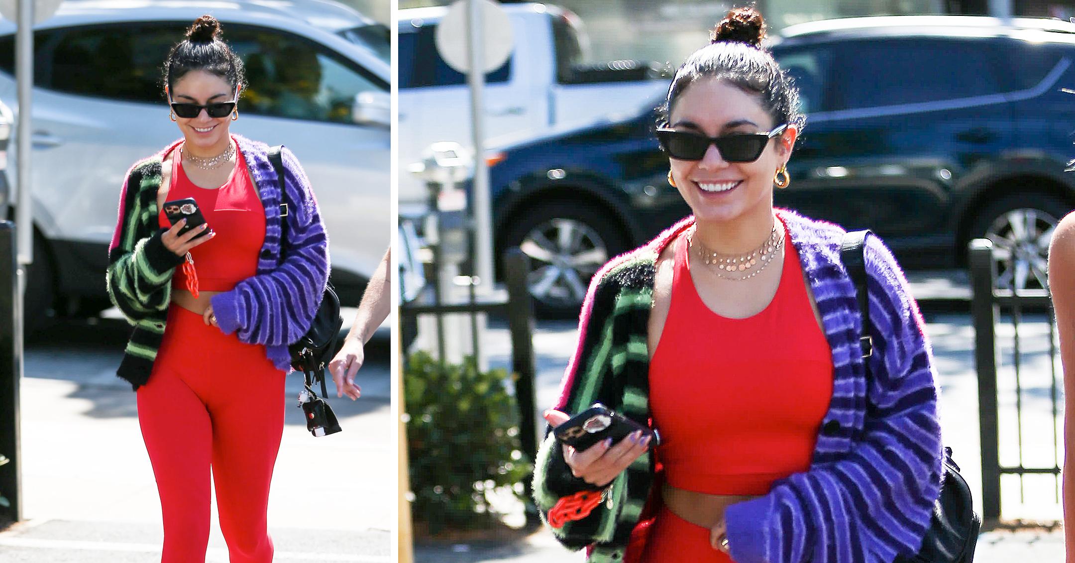 vanessa hudgens is seen out and about in los angeles