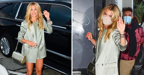 annalynne mccord outside craigs restaurant la