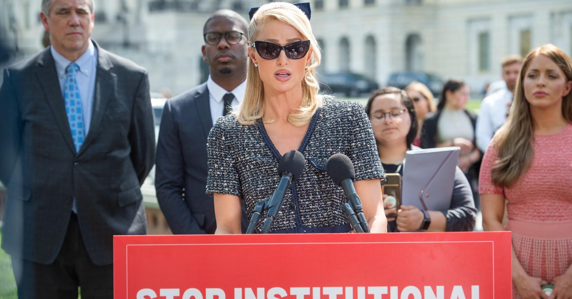 paris hilton urges us house representatives pass child abuse bill