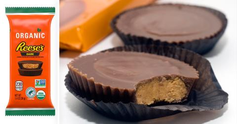 organic reeses peanut butter cups mh