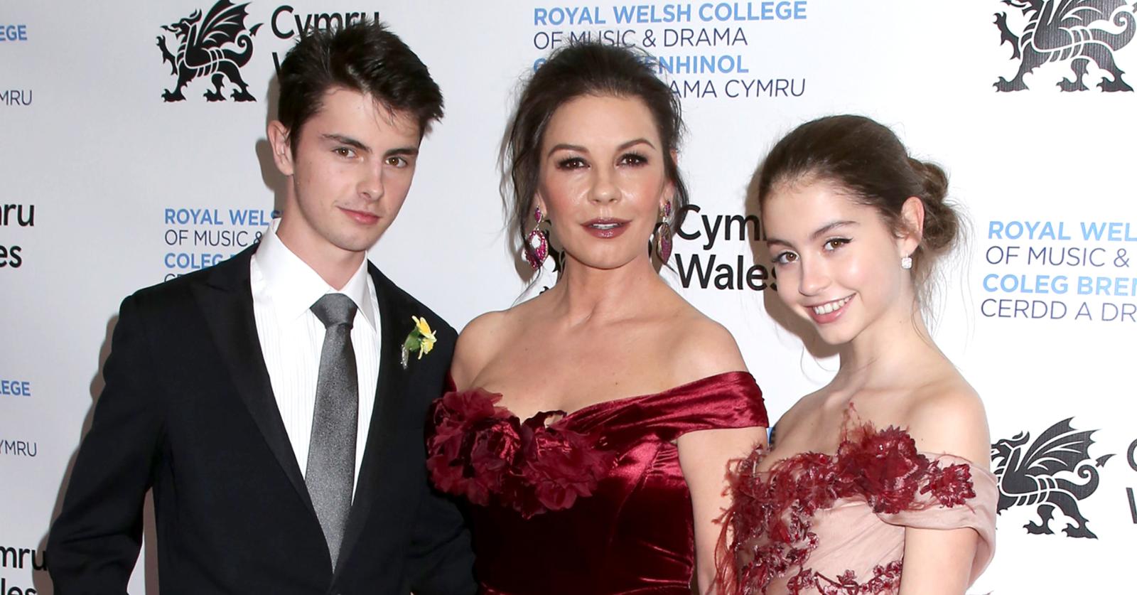 Would Catherine ZetaJones Let Her Two Grown Kids Go Into Acting?