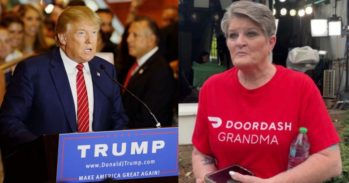 Donald Trump and Sharron Simmons 