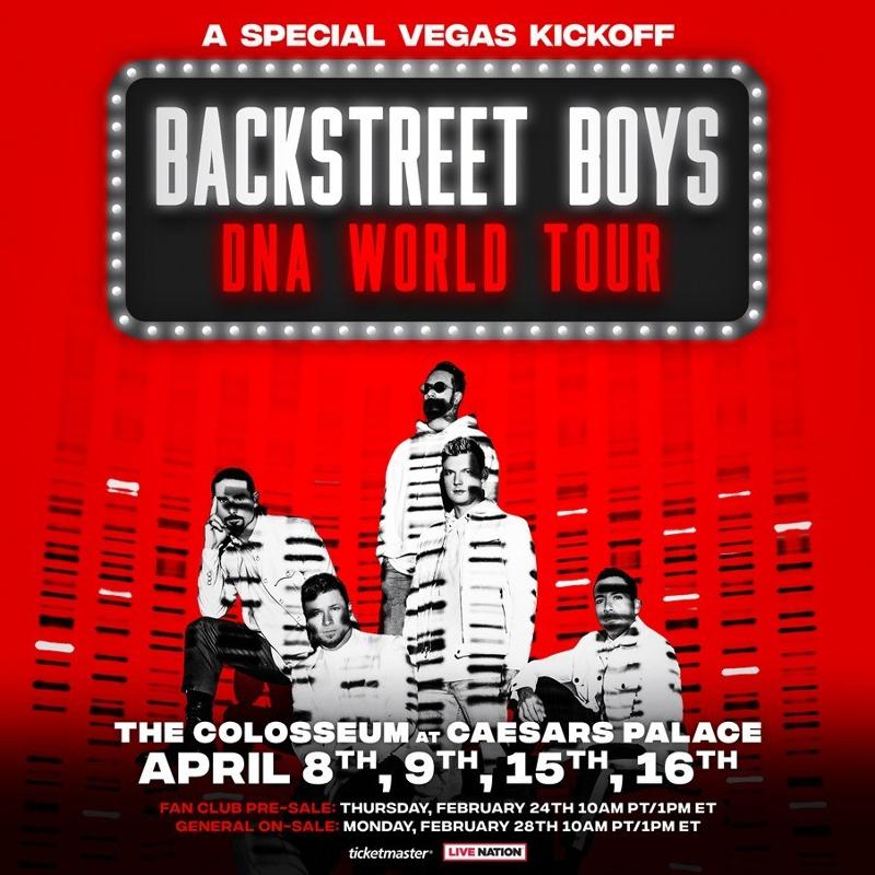 Backstreet Boys Are Performing Four Special Concerts In Las Vegas