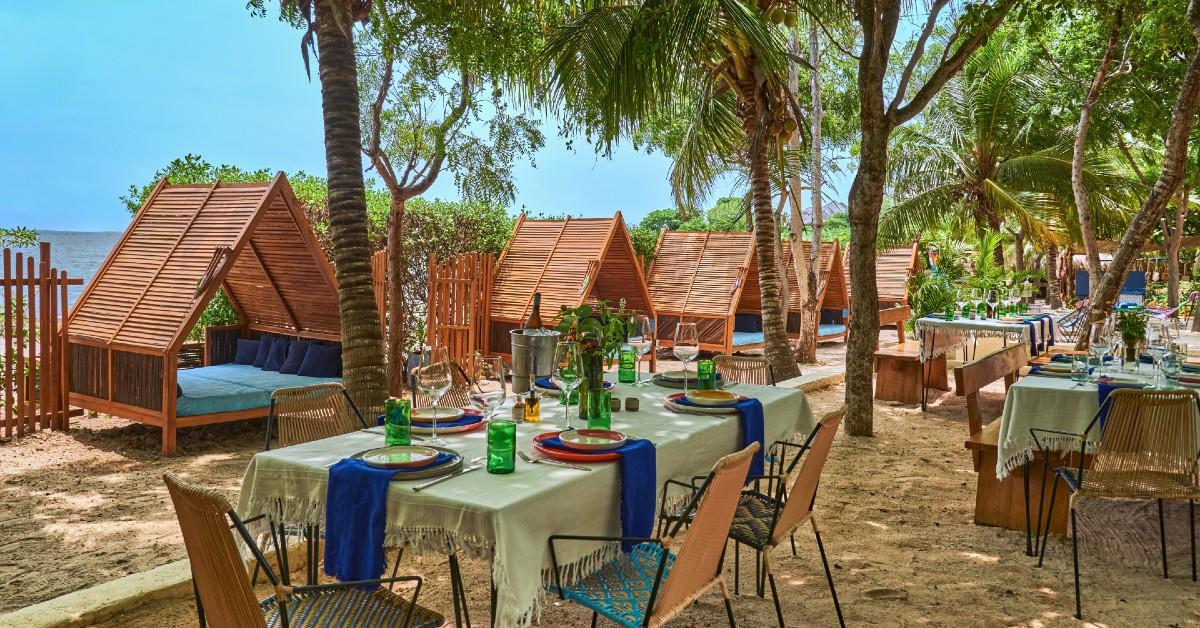 blue apple beachfabian alvarezlunch beach cabania
