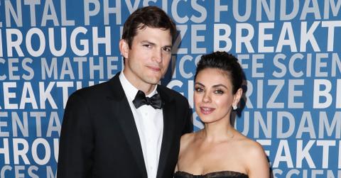 ashton kutcher mila kunis never work same time for sake of kids