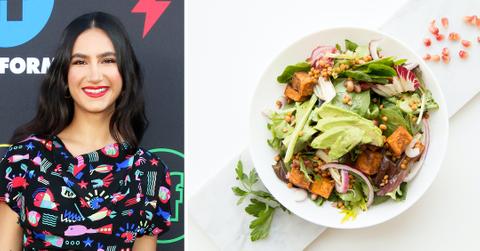 the bold type star nikohl boosheri summer salad vegan avocado lovers