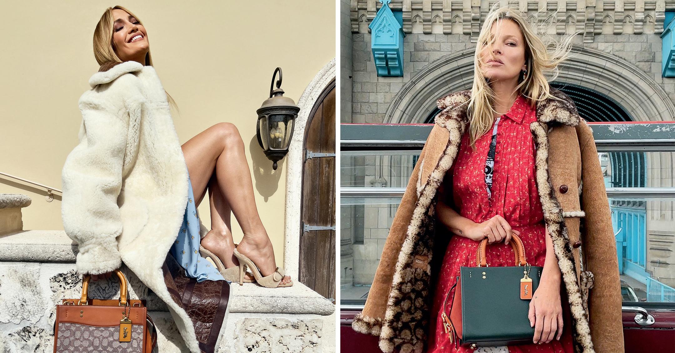 jennifer lopez and kate moss star in coach campaign mh