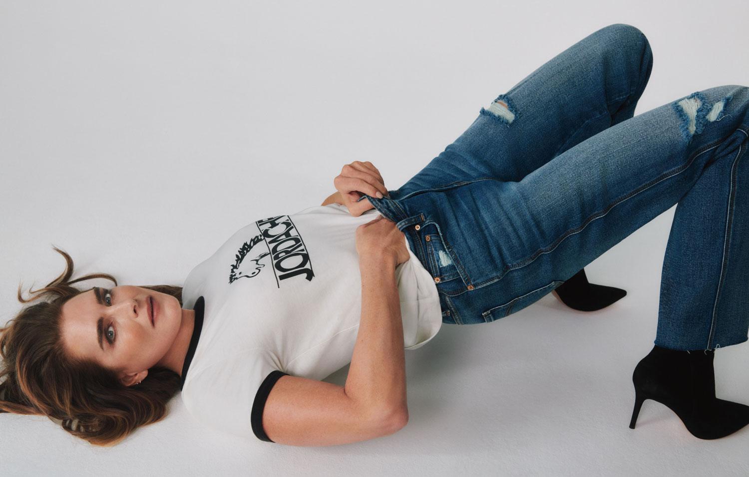 Brooke Shields Goes Topless For Unedited Jordache Jeans Campaign: Photos