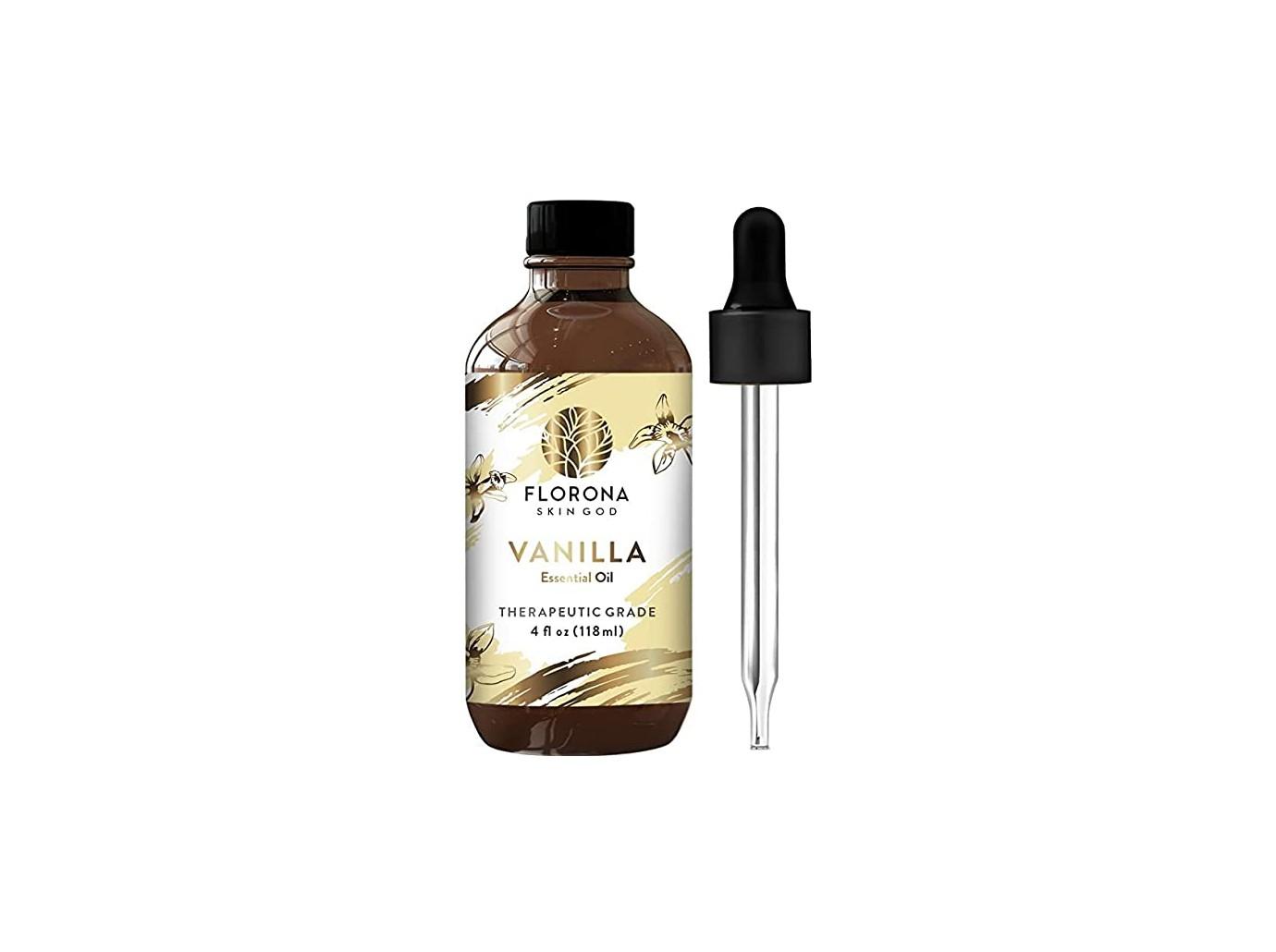 Florona Vanilla Premium Grade Essential Oil - 4 fl oz, for Hair