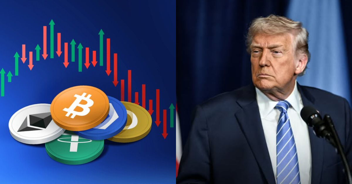 Cryptocurrency [Image for representative purpose]; Donald Trump