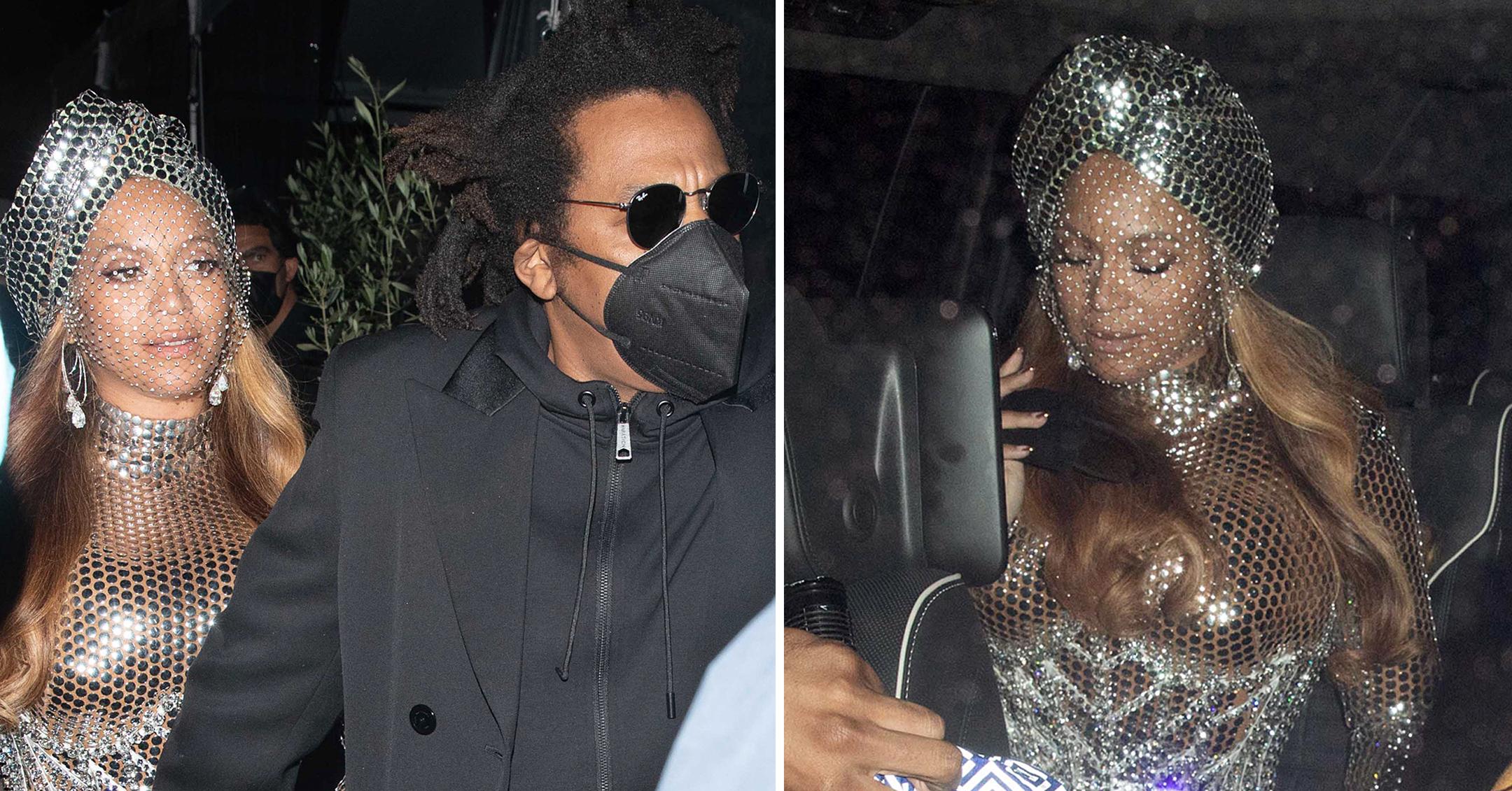 beyonce jay z leaving giorgio baldi after grammys