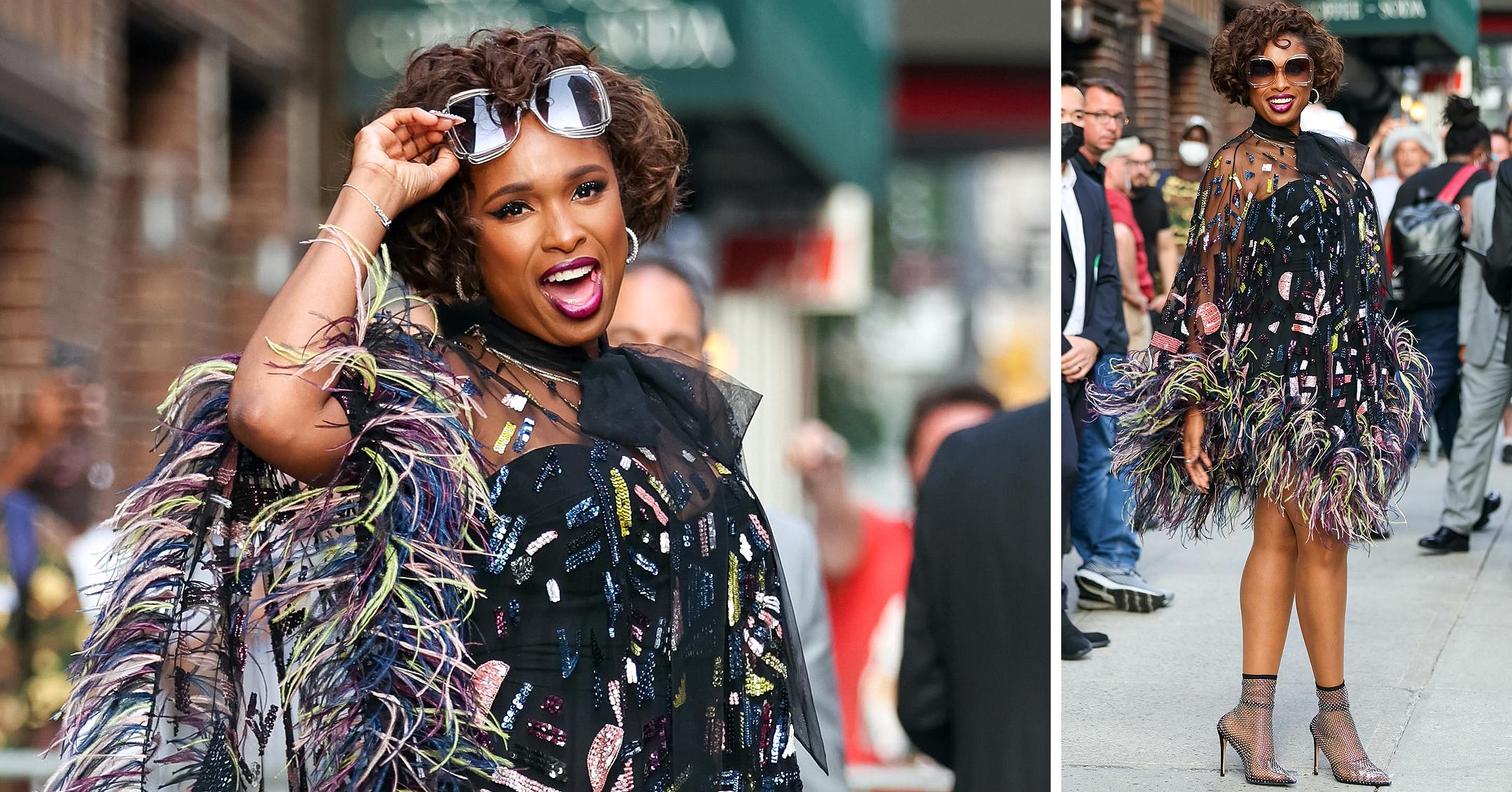 jennifer hudson out of the late show with stephen colbert