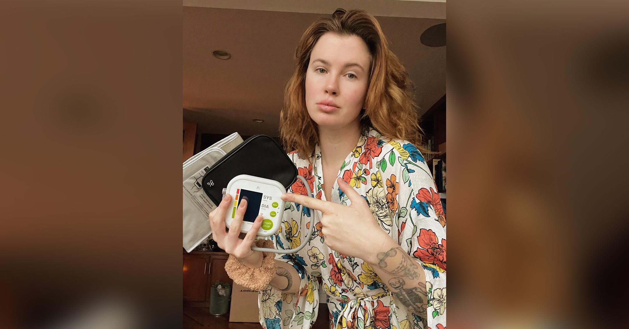 blood pressure monitor helped ireland baldwin cardiophobia mh