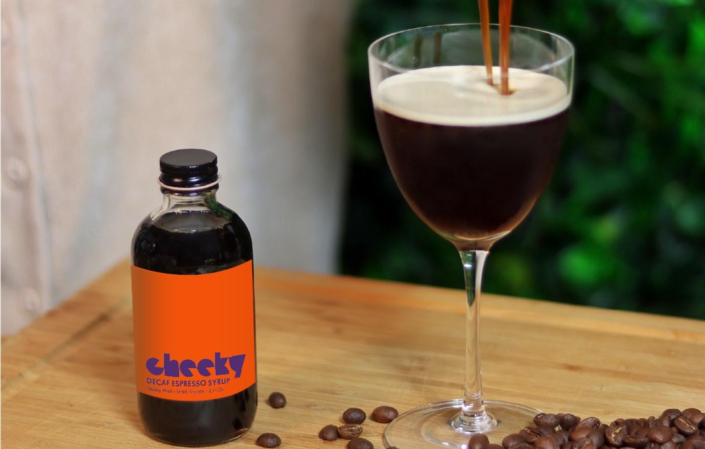 cheeky cocktails decaf espresso martini and bottle