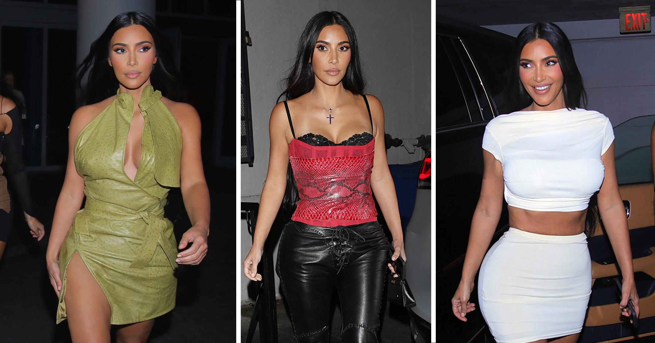 newly single kim kardashian parties in miami