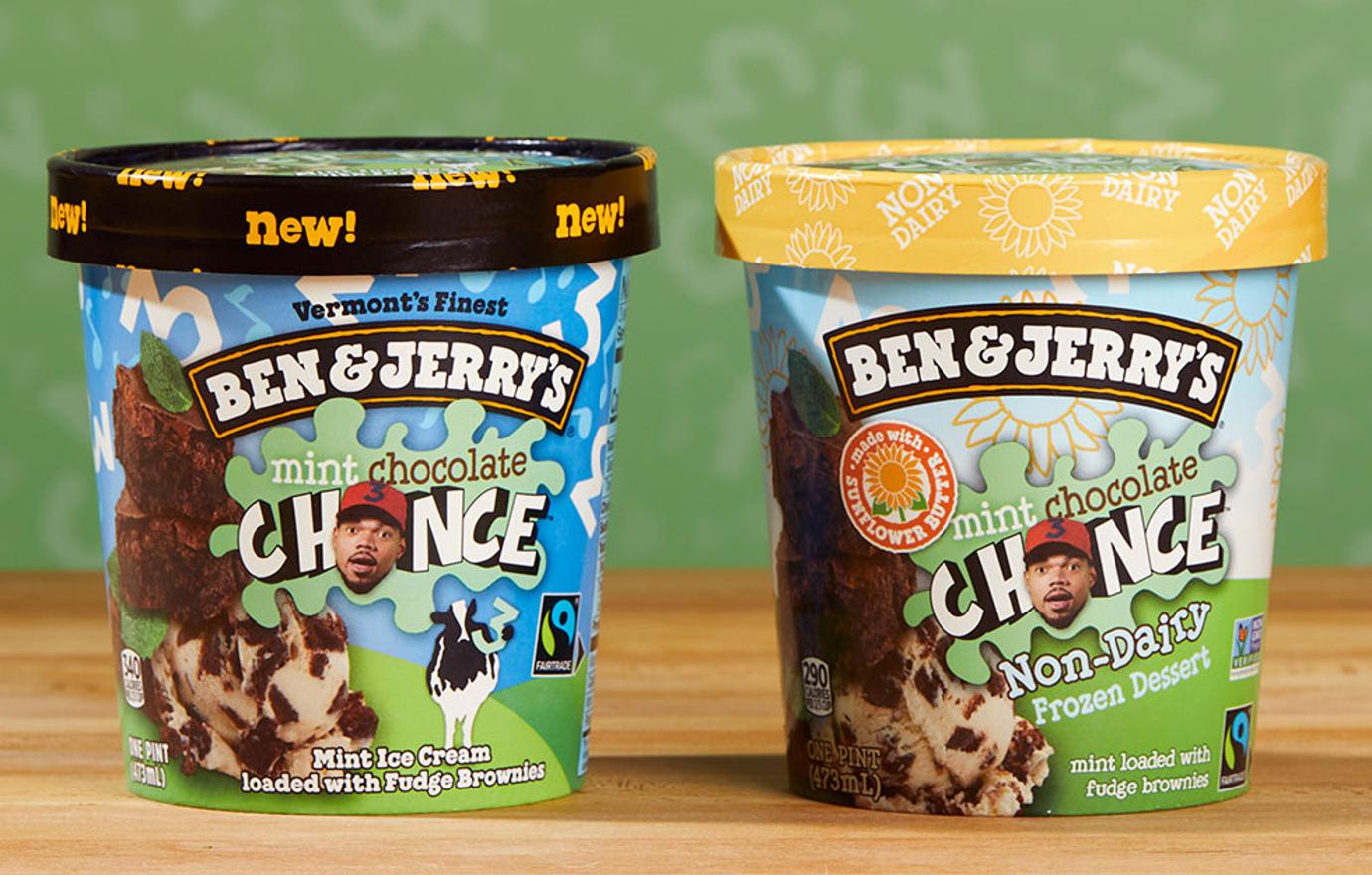 chance the rapper ben and jerrys new flavor