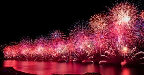 ras al khaimah broke guinness records fireworks