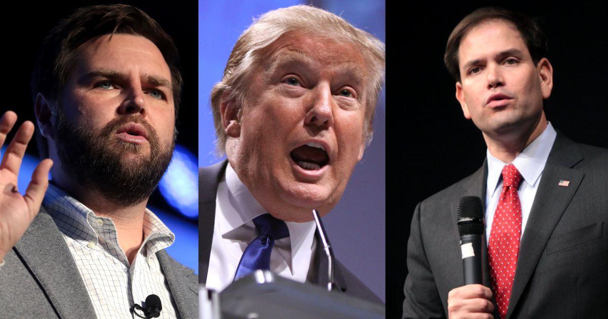 JD Vance; Donald Trump; Marco Rubio