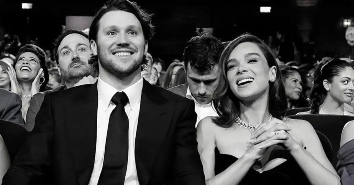 Josh Allen and Hailee Steinfeld