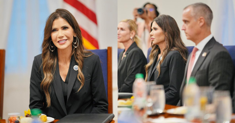 Kristi Noem and Corey Lewandowski