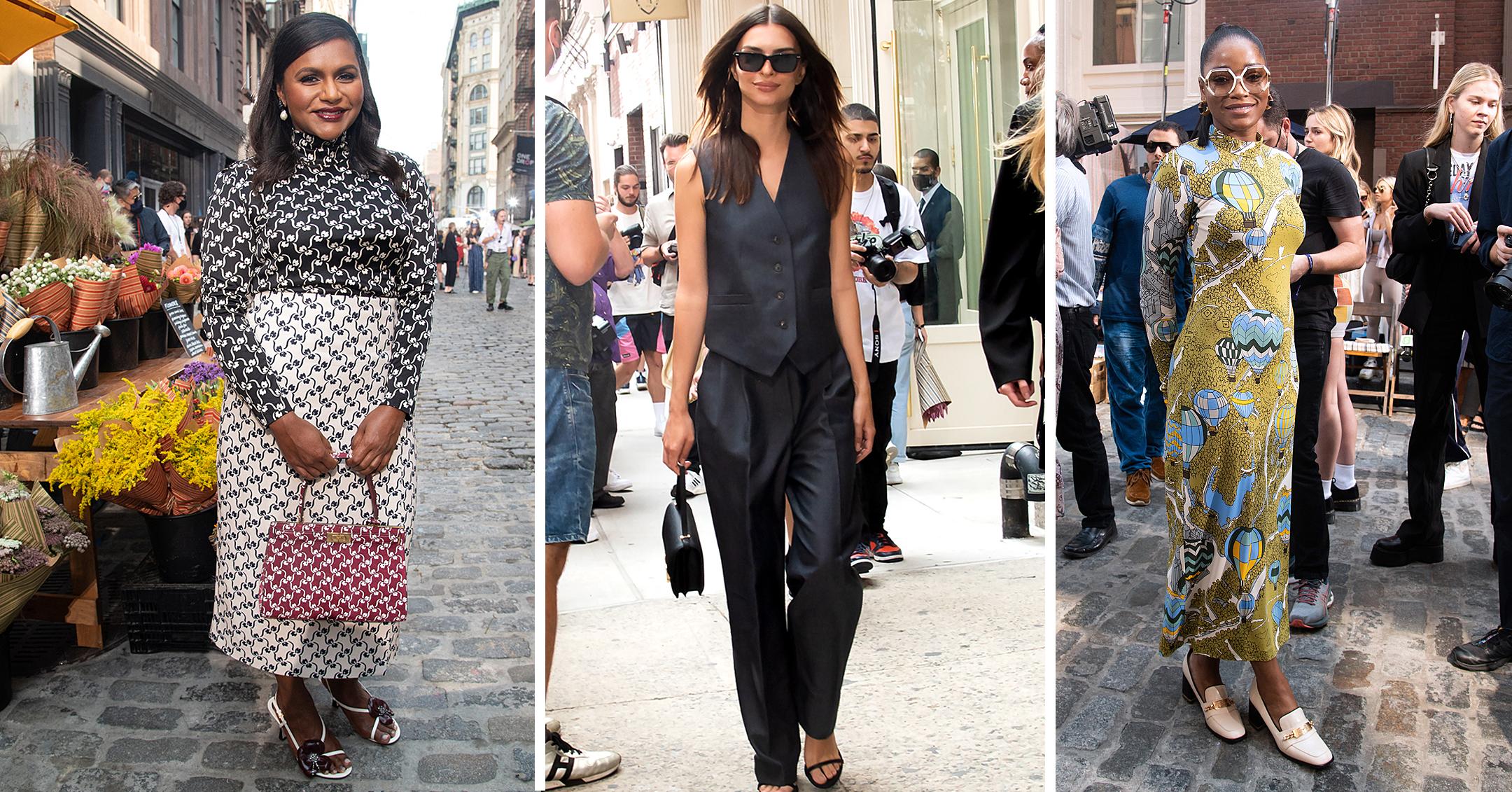 celebs at nyfw tory burch show