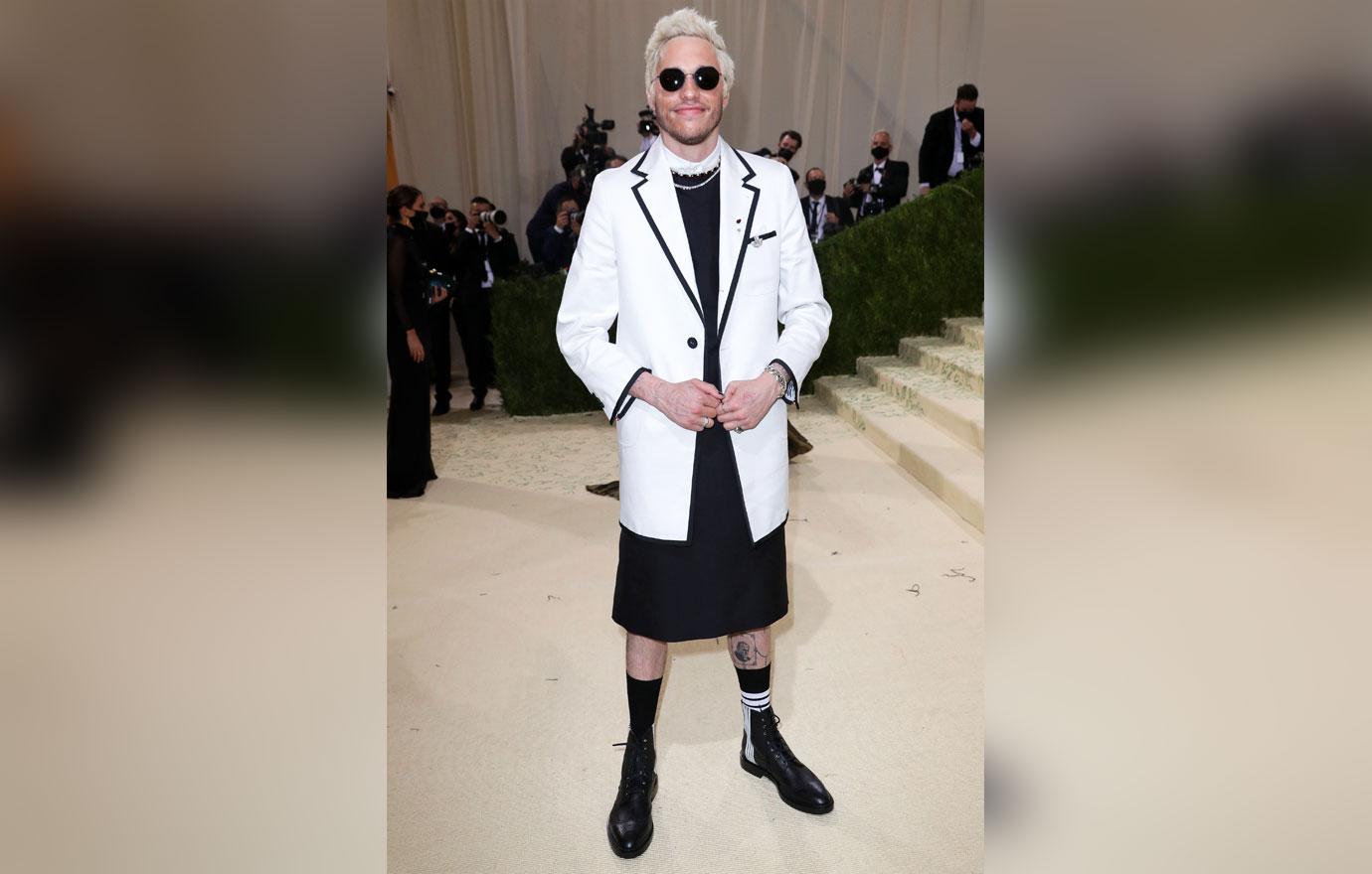 pete davidson met gala