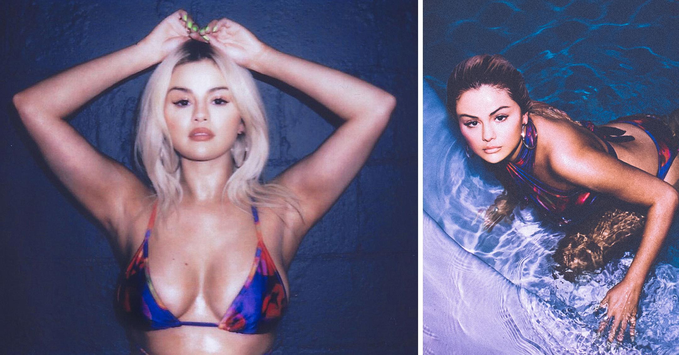 selena gomez makes a splash launching swimwear collection with lamariette mh