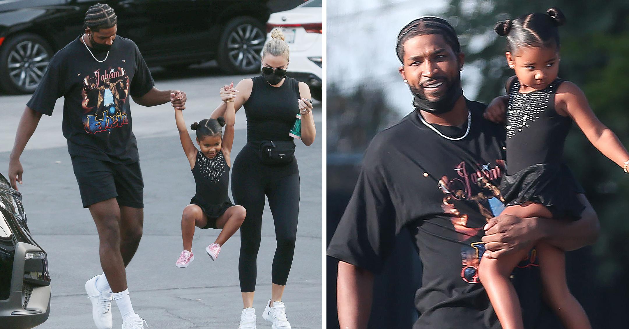 khloe kardashian and tristan thompson co parenting daughter true