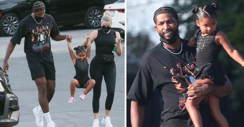 khloe kardashian and tristan thompson co parenting daughter true