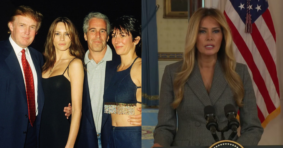 Donald Trump; Melania Trump; Jeffrey Epstein; Ghislaine Maxwell