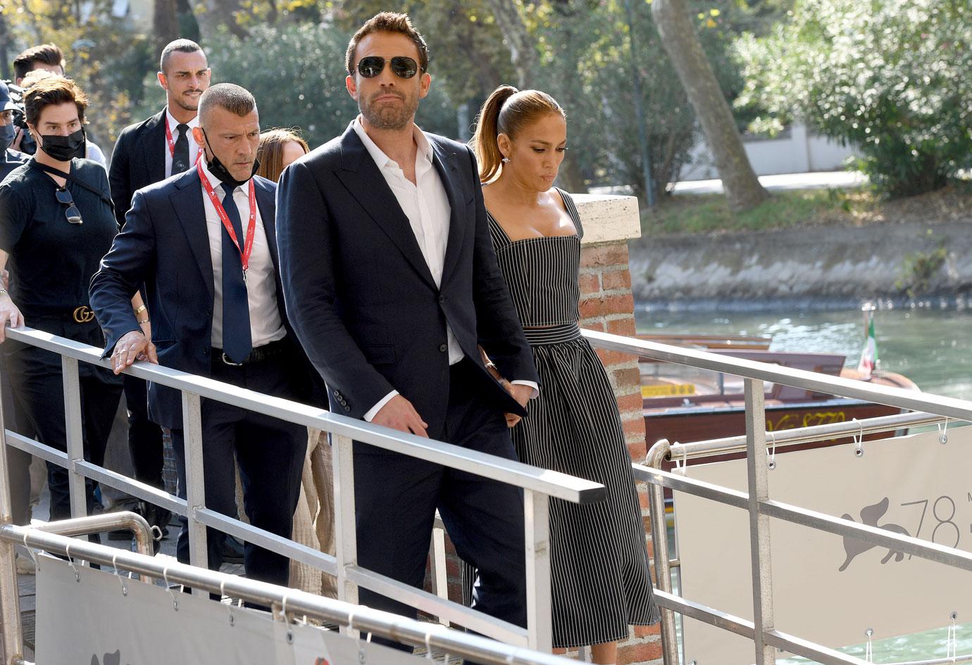 ben affleck and jennifer lopez arrive at the th venice international film festival