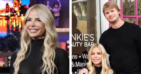 Composite photo of Alexia Nepola and her son Frankie.