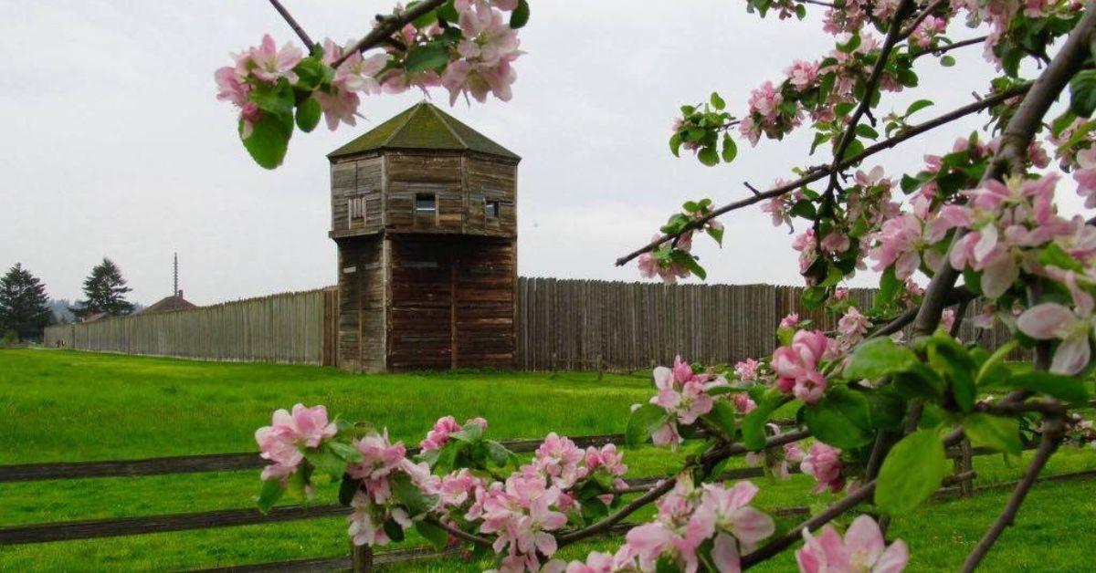 Image of Fort Vancouver is a popular destination for a day out in nature.