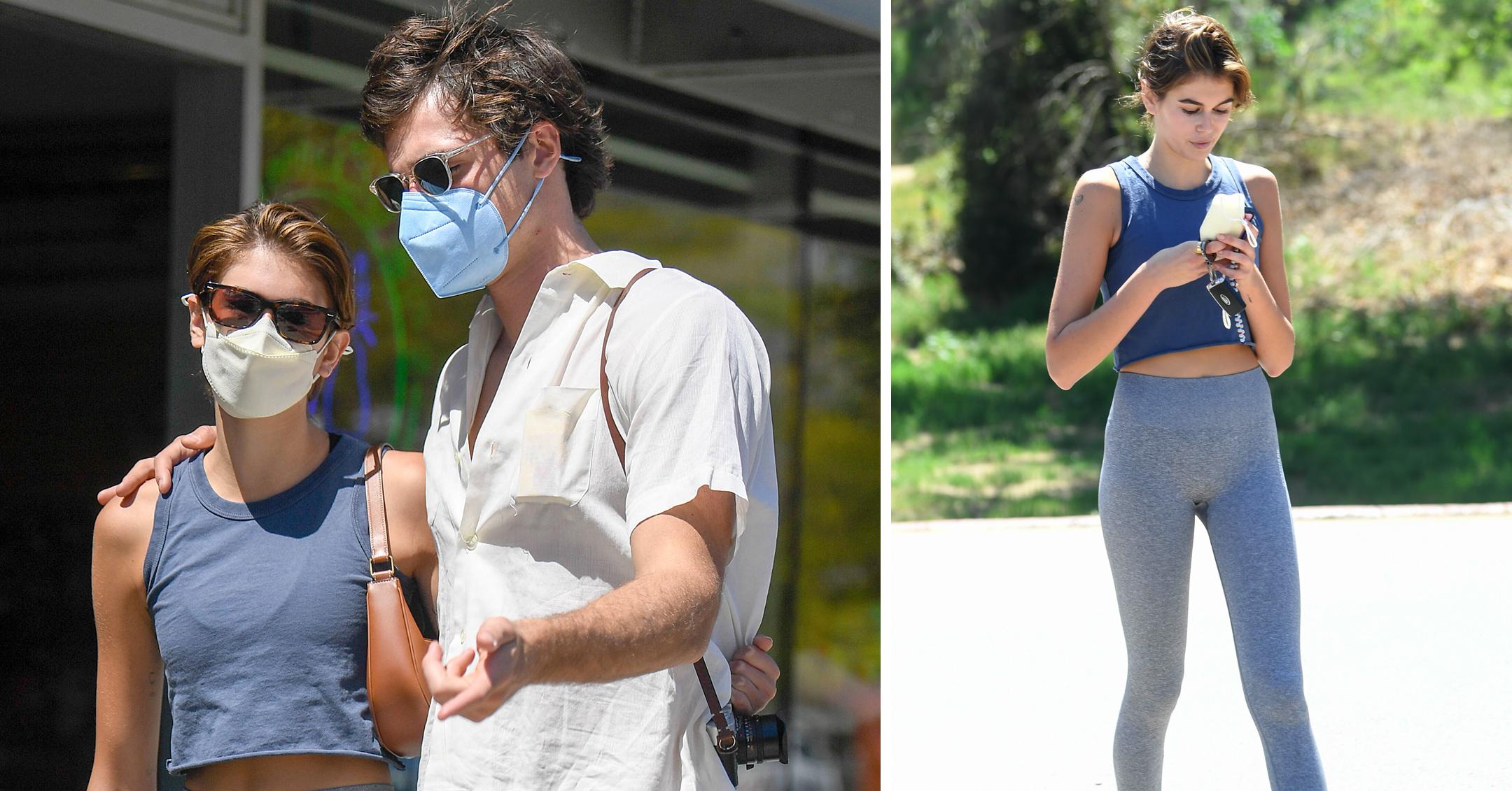 kaia gerber has lunch with jacob elordi in los feliz