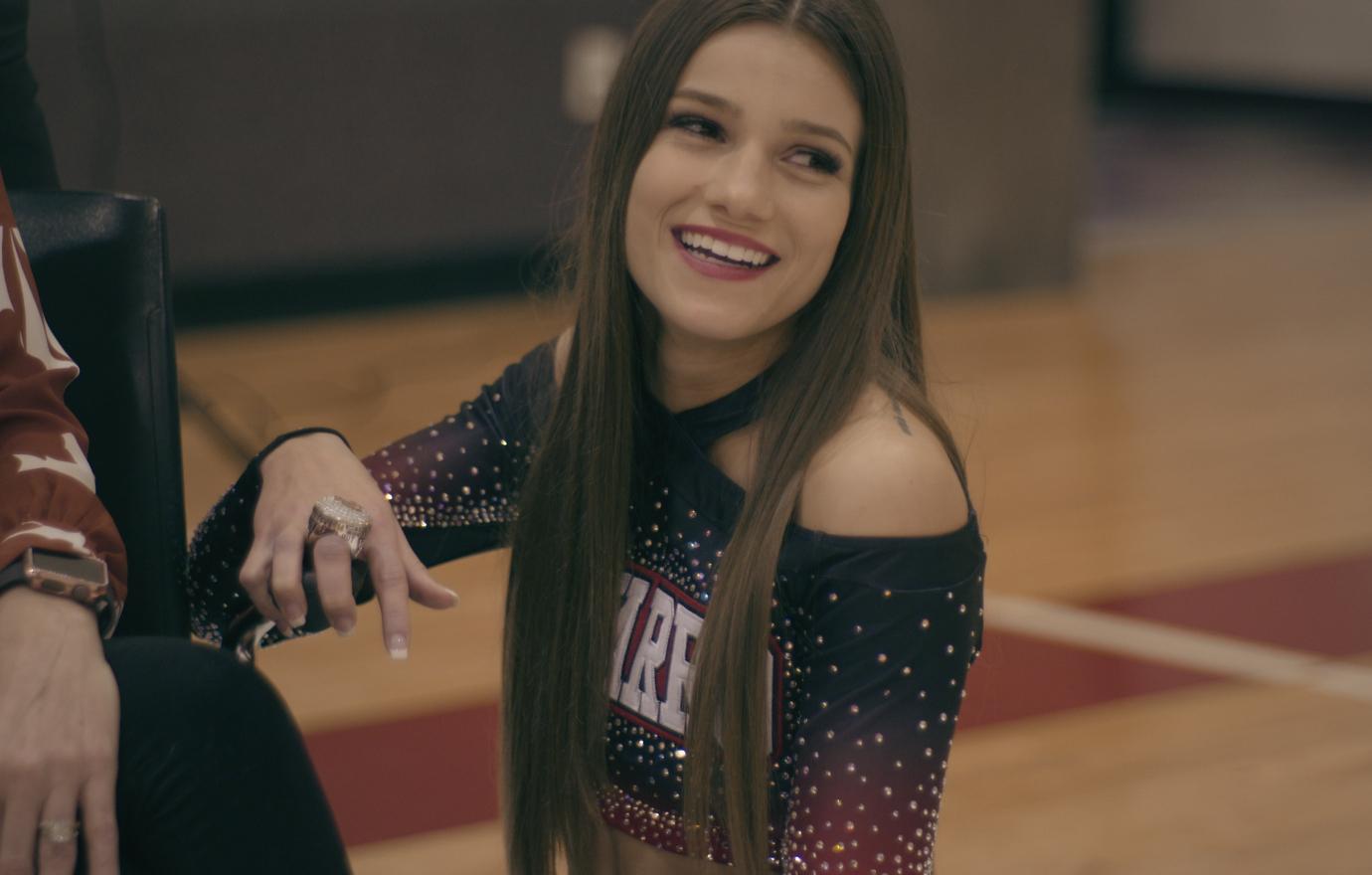 cheer star morgan simianer makeup product confidence