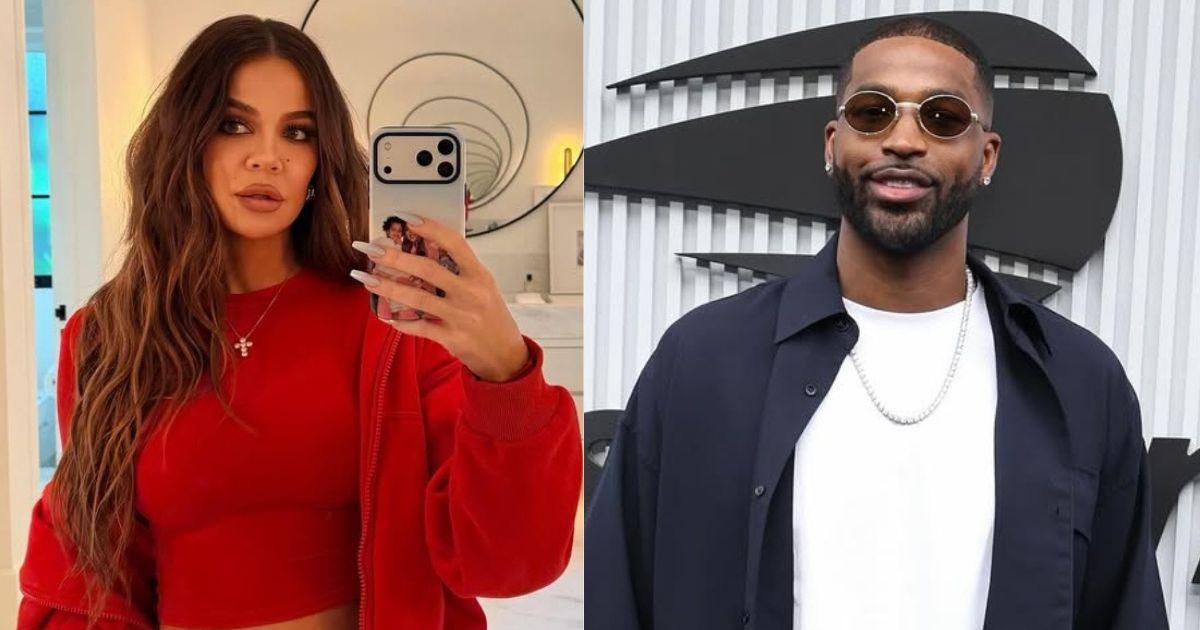 Khloe Kardashian and Tristan Thompson