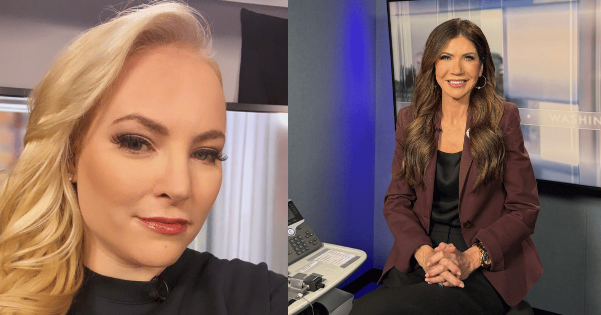 Meghan McCain is making it clear that Kristi Noem's mistakes are simply unforgivable.