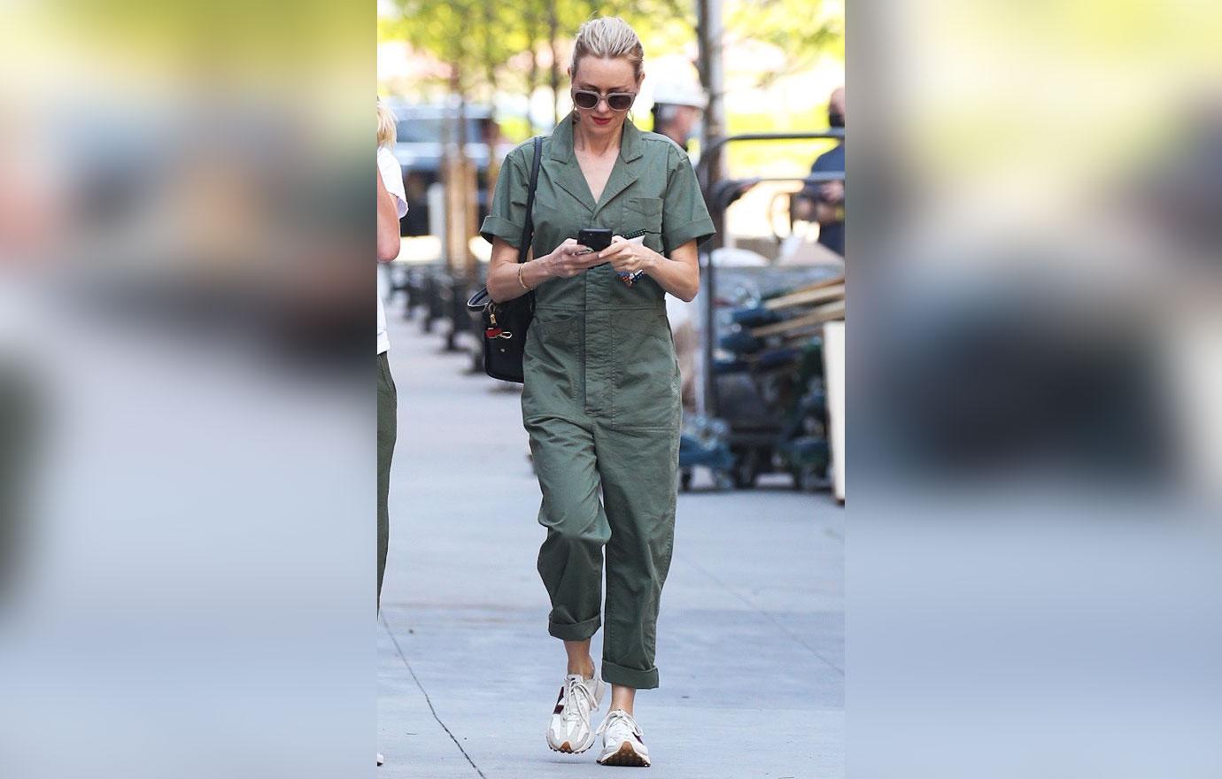 naomi watts seen out and about ny jumpsuit